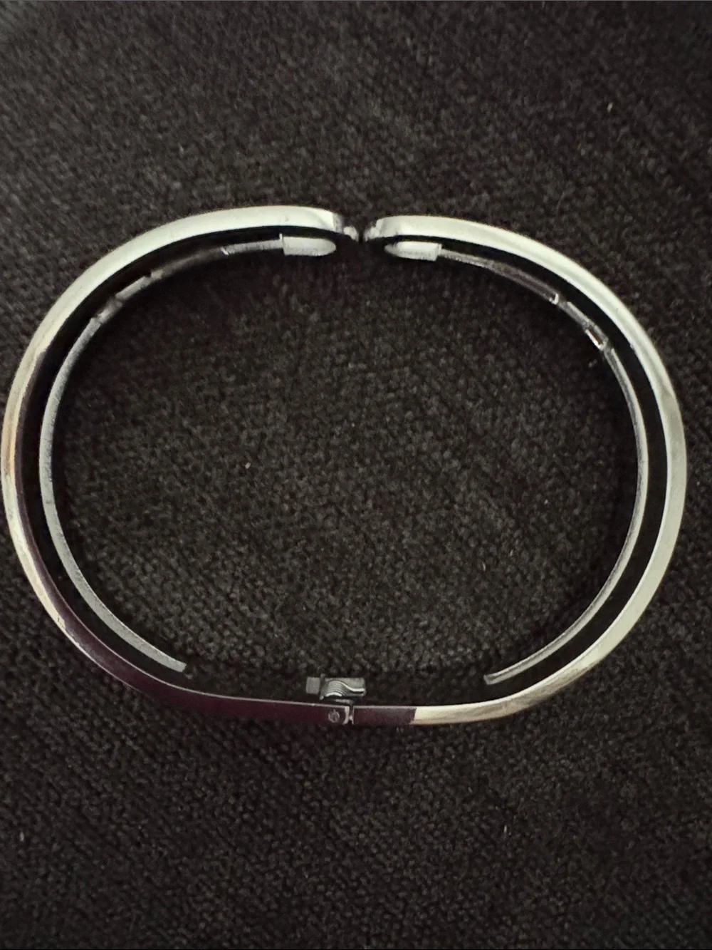 Stainless steel Crystal Link Cuff Bracelet - Women's Jewelry